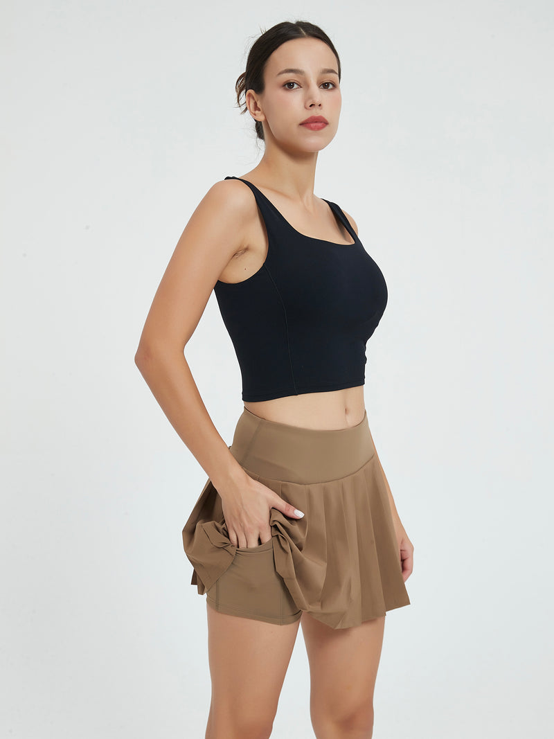 Grace Square Neck Molded Cup Tank Top