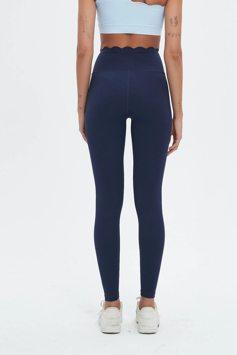 Helena Scalloped High Waist Legging