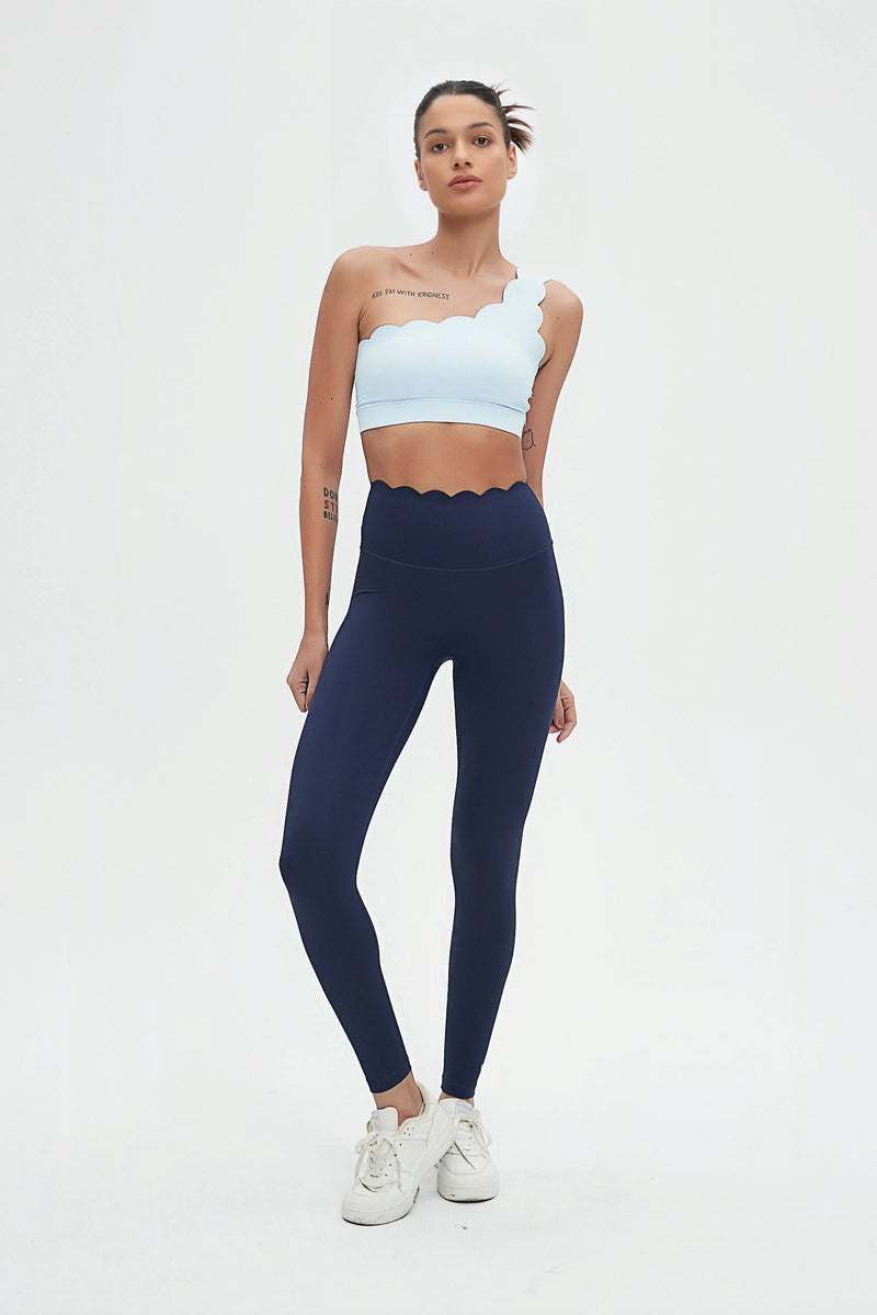 Helena Scalloped High Waist Legging