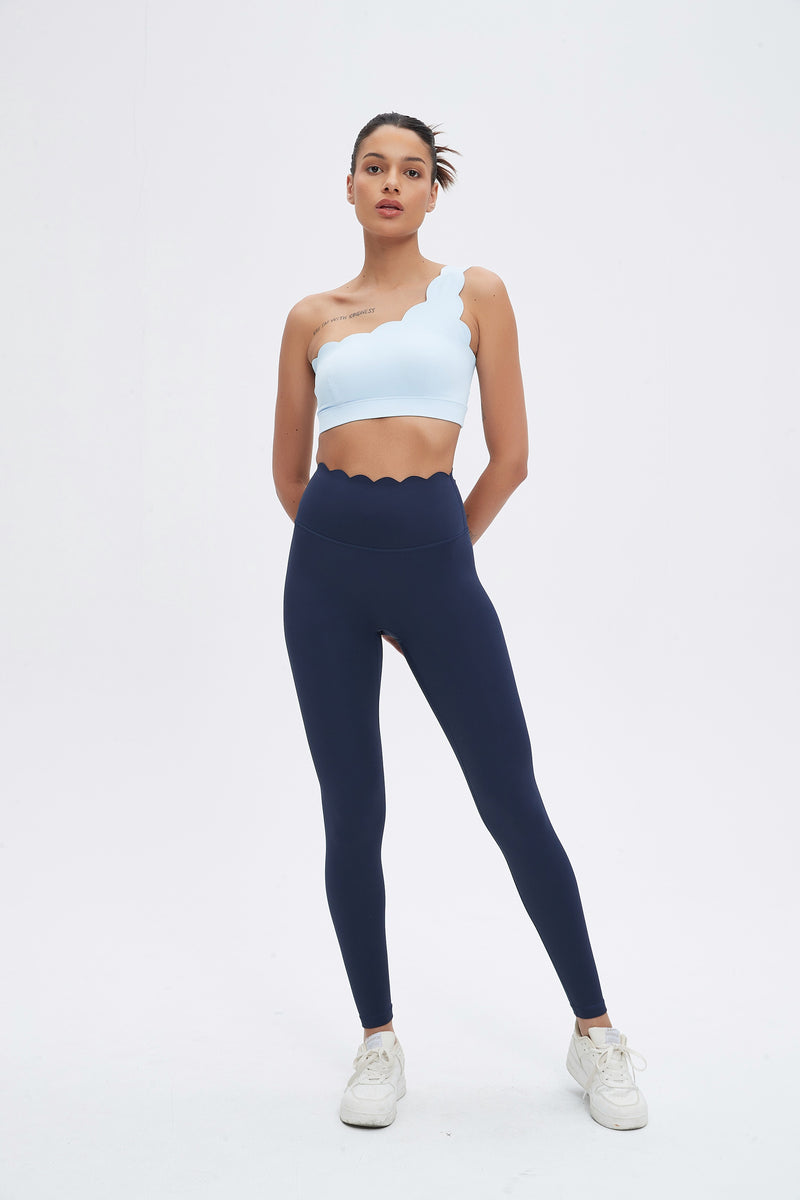 Helena Scalloped High Waist Legging